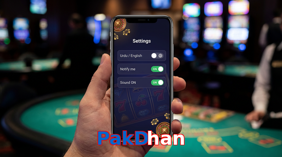Game list for PakDhan app section
